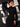 Abito Lungo Nero Dolcevita con Frange di Perline – Party Dress