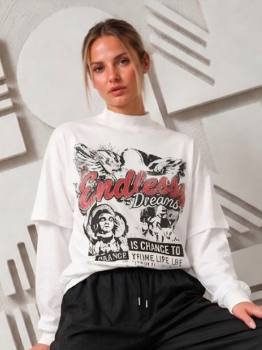 Maglia Oversize Endless Dreams Bianca