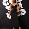 Abito Lace Noir - vista frontale