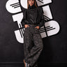 Giacca Urban Icon Black in ecopelle - look completo