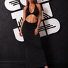 Set Noir Knot nero - fronte